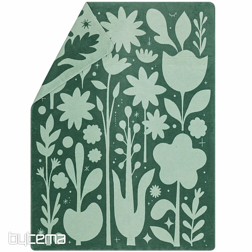 Couverture DF SAVONA FOLKLORE FLEURS VERTES