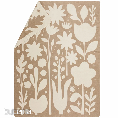 Couverture DF SAVONA FOLKLORE FLEURS ÉCRU