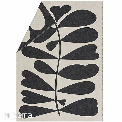 Couverture DF LUCA GRANDES FEUILLES BEIGE