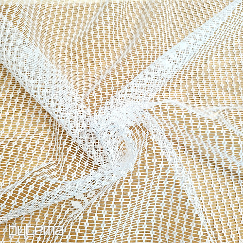 Rideau jacquard HEDA blanc