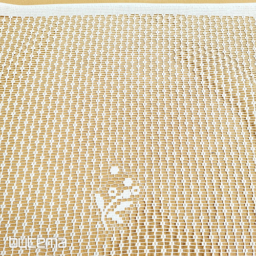 Rideau jacquard HEDA blanc