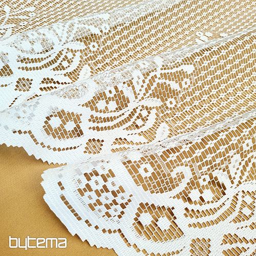 Rideau jacquard HEDA blanc