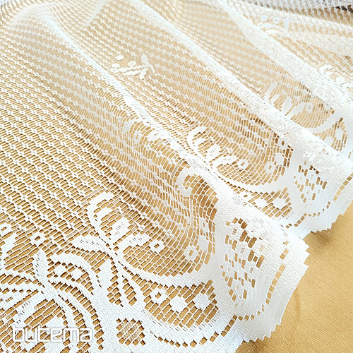 Rideau jacquard HEDA blanc
