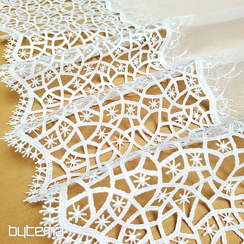 Rideau de luxe GERSTER 11592 BLANC
