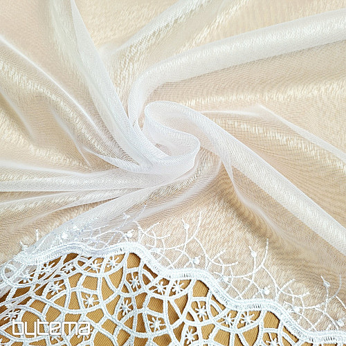Rideau de luxe GERSTER 11592 BLANC