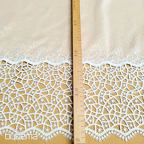 Rideau de luxe GERSTER 11592 BLANC