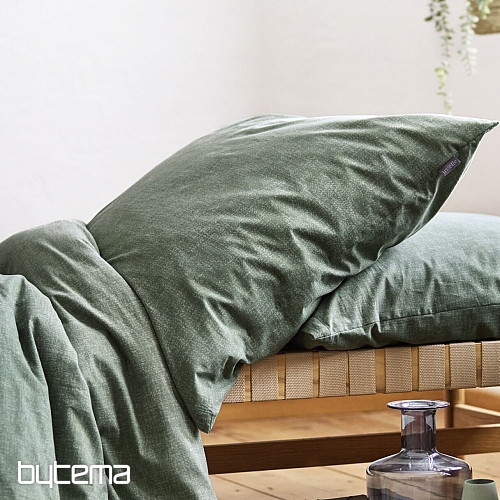 Parure de lit en flanelle de luxe IRISETTE KOALA 8544-30 vert