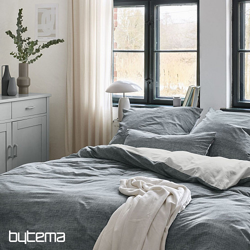 Satin de coton de luxe IRISETTE WAVE 8557-20 BLEU