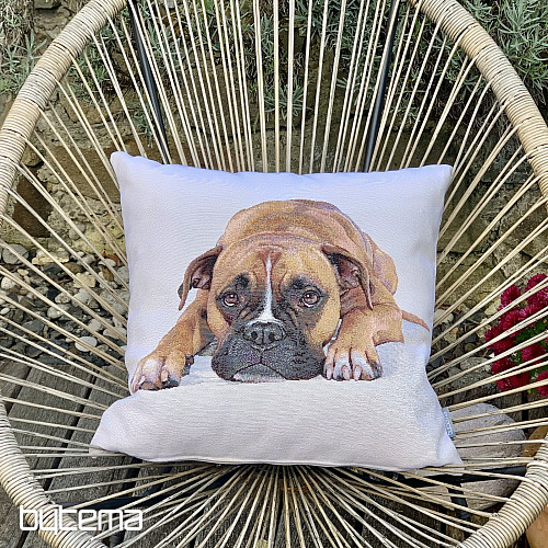 Taie doreiller tapisserie BOXER