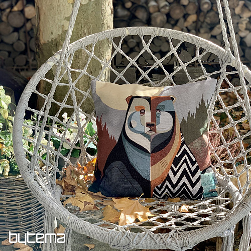 Taie d'oreiller tapisserie OURS