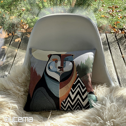 Taie d'oreiller tapisserie OURS