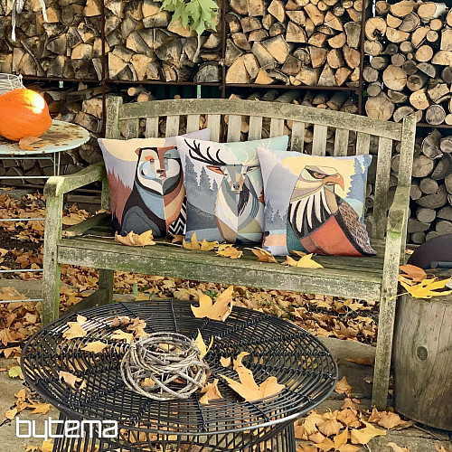 Taie d'oreiller tapisserie OURS