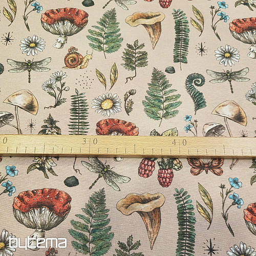 Tissu décoratif AUTOMNE EN FORÊT