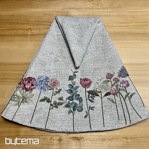 Nappe ronde en tapisserie FLORES TIME
