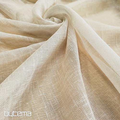 Rideau de luxe GERSTER 11334 gris-beige