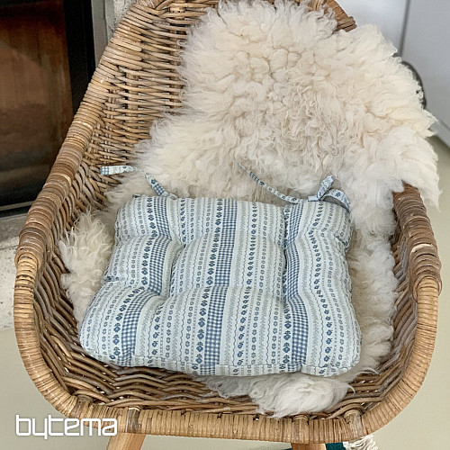 Housse de siège Toscana Valery Riga à rayures bleues