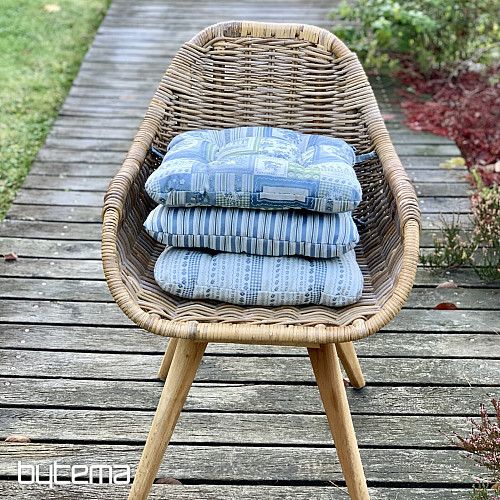 COUSSIN PATCHWORK TOSCANA VALERY bleu