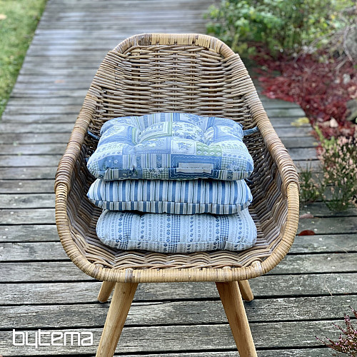 COUSSIN PATCHWORK TOSCANA VALERY bleu