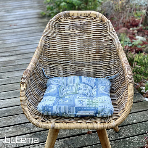 COUSSIN PATCHWORK TOSCANA VALERY bleu