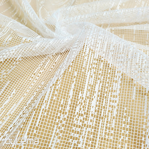 Rideau Jacquard V2503 blanc