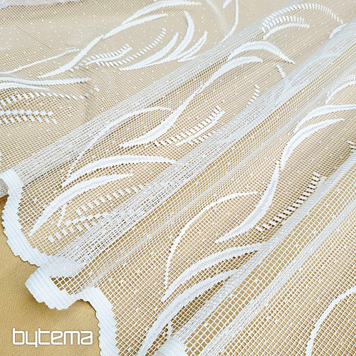 Rideau Jacquard V2502 blanc