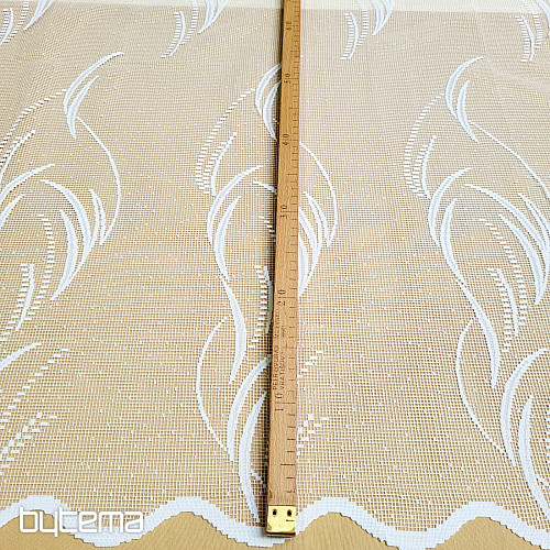 Rideau Jacquard V2502 blanc