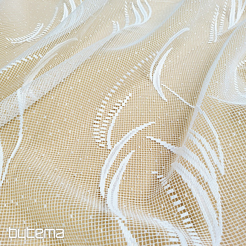 Rideau Jacquard V2502 blanc