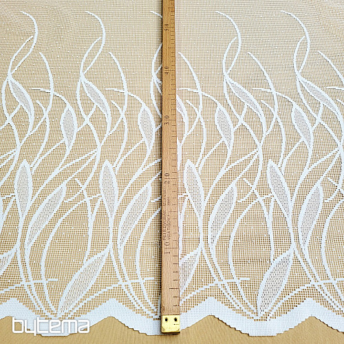 Rideau Jacquard V2501 blanc