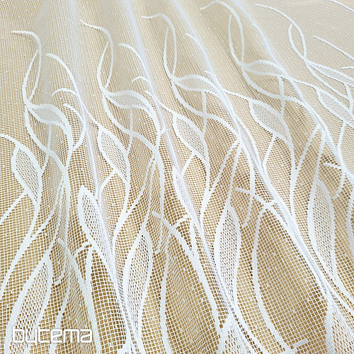 Rideau Jacquard V2501 blanc
