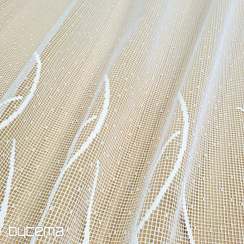 Rideau Jacquard V2501 blanc