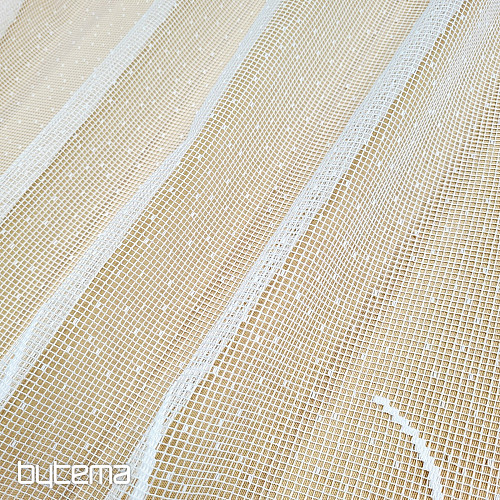 Rideau Jacquard V2501 blanc
