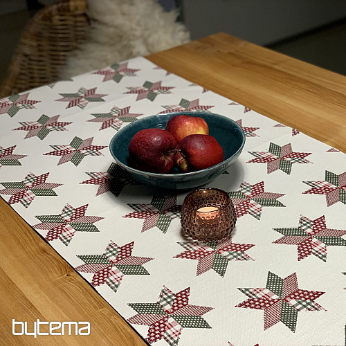 Nappe et foulard de Noël STAR SHELLEY