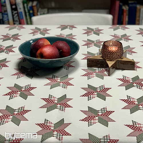 Nappe et foulard de Noël STAR SHELLEY