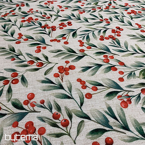 Nappe décorative BAIES DE NOËL