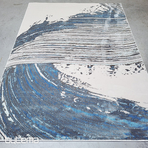 Tapis BLOOM 466 bleu