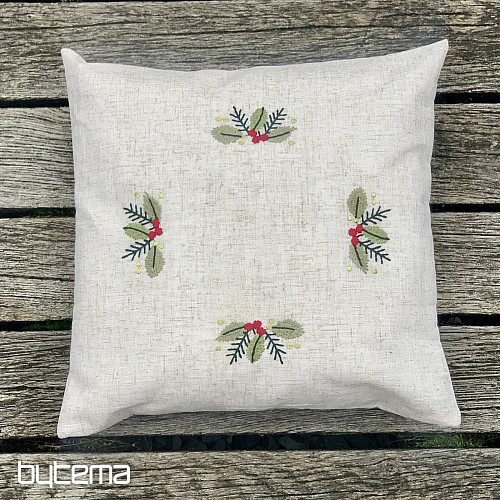 Couverture brodée Branches COLORÉES