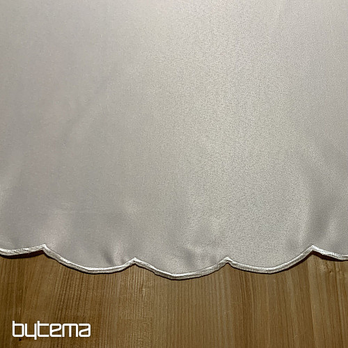 Nappe ronde en téflon crème