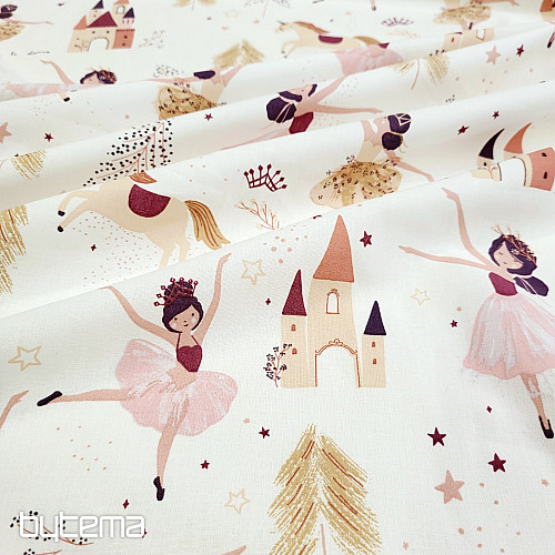 Danseuse en tissu de coton