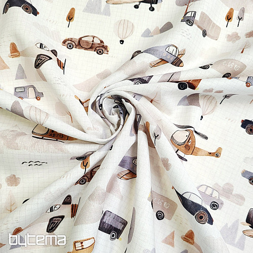 ROAD TRIP en tissu de coton