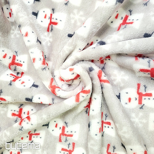 Bonhommes de neige en microfibre