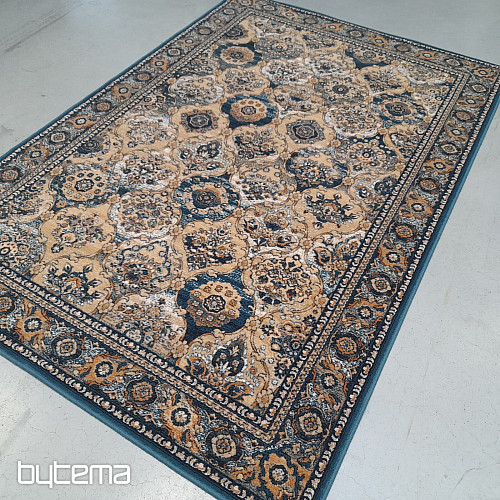 Tapis de luxe en laine ISFAHAN Forenza émeraude/émeraude