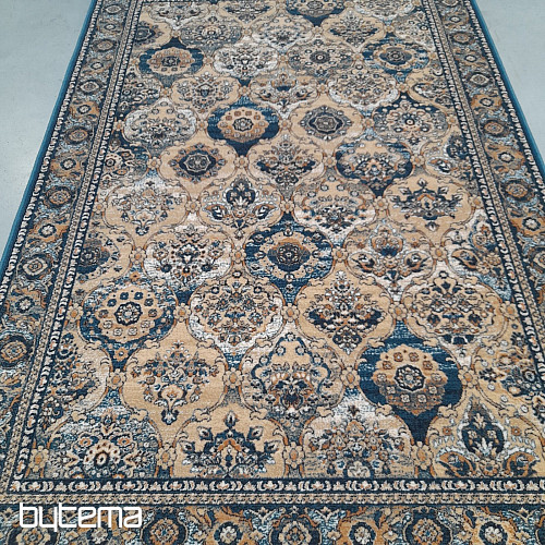 Tapis de luxe en laine ISFAHAN Forenza émeraude/émeraude