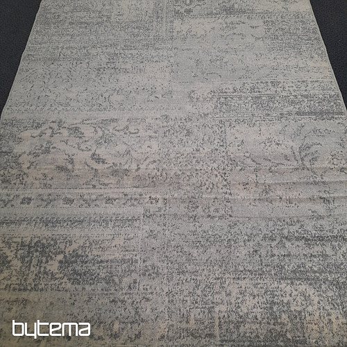 Tapis de laine luxueux ISFAHAN Korist gris