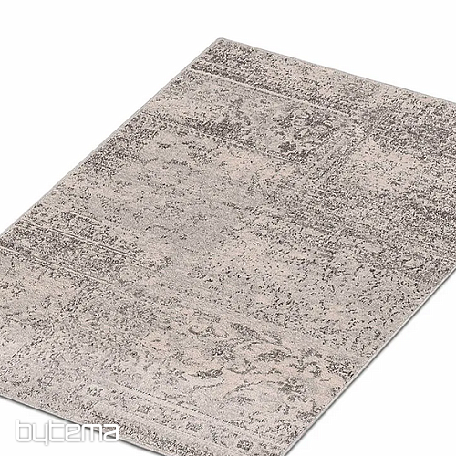 Tapis de laine luxueux ISFAHAN Korist gris