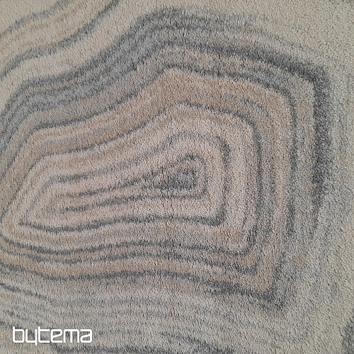 Tapis de laine luxueux ISFAHAN Efez gris