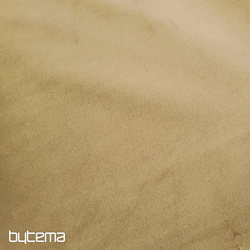 Tissu décoratif monochrome de luxe GERSTER 77042/0200 MARRON