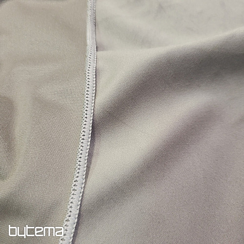 Tissu décoratif monochrome de luxe GERSTER 77042/0040 BEIGE GRIS