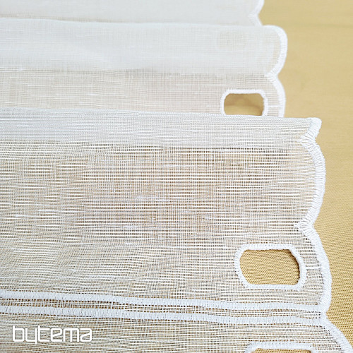 Rideau en vitrail FLEURS ROSES