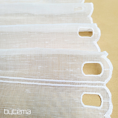 Rideau en vitrail FLEURS JAUNES