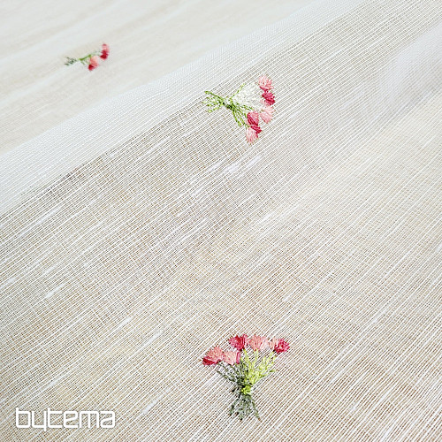 Rideau en vitrail TULIPES MINI